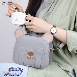 کیف دخترانه بچگانه پاسپورتی خرسی جدید bear کد 5631