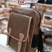 کوله پشتی دخترانه دانسجویی چرم