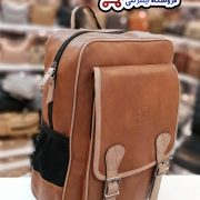 کوله پشتی دخترانه دانسجویی چرم
