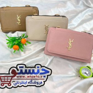 کیف زنانه پاسپورتی (کیف پول) مدل جدید ysl کد 11596