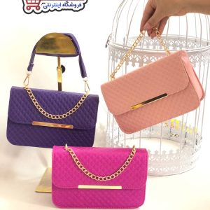 کیف زنانه پاسپورتی زنجیر دار