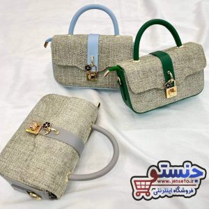 کیف زنانه پاسپورتی کنفی قفل دار new کد 11651