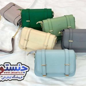 کیف دخترانه و زنانه پاسپورتی دو بند دار new کد 1402357