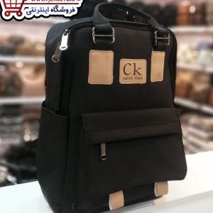 کوله پشتی دخترانه دانشجویی چرم فانتزی مستطیلی CK کد 1103