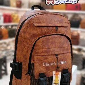 کوله پشتی دخترانه (دانشجویی_مدرسه ای ) دو بند جادار  کد 973 CHIRISTIAN DIOR
