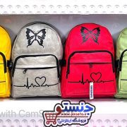 کوله پشتی اسپرت پروانه ای طرح چرم