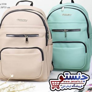 کوله پشتی دخترانه چرم فانتزی دانشجویی givenchy کد 3530