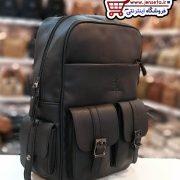 کوله پشتی دخترانه چرم دانشجویی