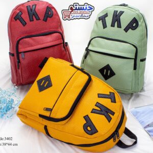 کیف مدرسه چرمی کوله پشتی monjtek کد 0042 backpack