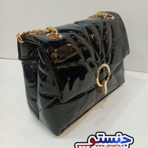 کیف زنانه (مد سال) ورنی مشکی black جدید کد 1379