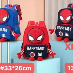 کوله پشتی مرد عنکبوتی بچگانه پسرانه خارجی وارداتی happy baby کد 1111