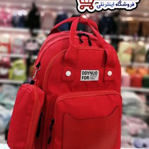 کوله پشتی فانتزی جامدادی دار