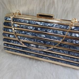 کیف زنانه دهانه فلزی پاسپورتی مجلسی سرامیکی ریلی خارجی women bag کد 1303