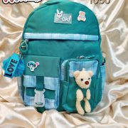 کیف مدرسه فانتزی عروسک دار