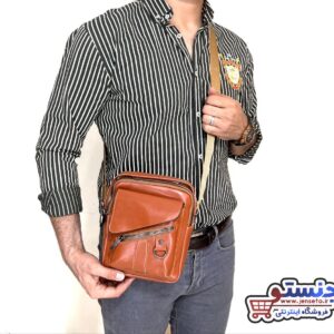 کیف دوشی مردانه چرم