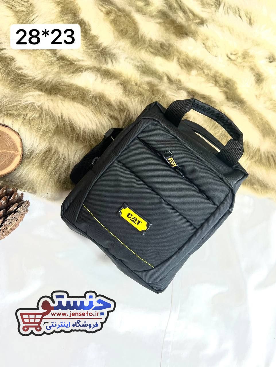 کیف دوشی مردانه cat برزنتی men bag کد 622