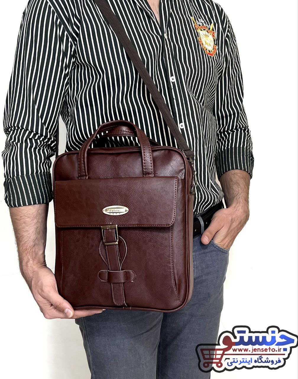 کیف رودوشی اداری مردانه