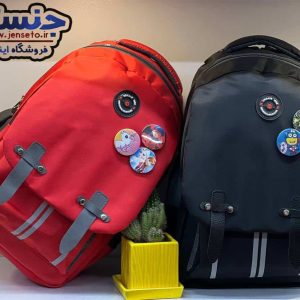 کیف مدرسه فانتزی دخترانه و پسرانه (کوله پشتی) پیکسل دار  کد 495 BACKPACK
