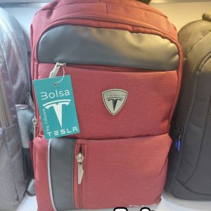 کوله پشتی اسپرت tesla خرجکاردار خارجی جا لپ تاپی دار مدرسه ای/دانشجویی (کیف مدرسه پسرانه و دخترانه) new کد 1403103
