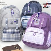 کوله پشتی فانتزی چهارخانه ای