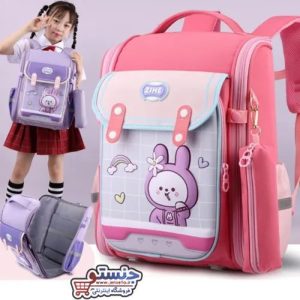 کوله پشتی صندوقی دخترانه خرگوشی