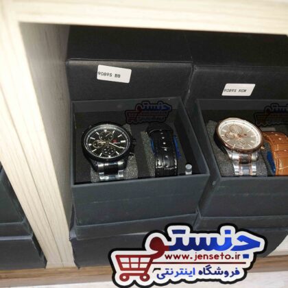 ساعت مچی نیوی فورس مدل NF9089 دو بند (چرم _فلزی)
