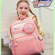 کوله پشتی فانتزی انگلیسی دخترانه