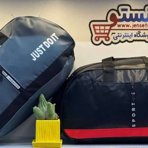 ساک ورزشی سه کاره کوله پشتی شو حرفه ای زنانه و مردانه just do it کد 375