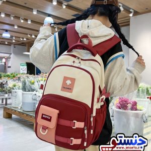 کوله پشتی فانتزی دخترانه و پسرانه مارک برگی fashion خارجی وارداتی (کیف مدرسه) کد 7267